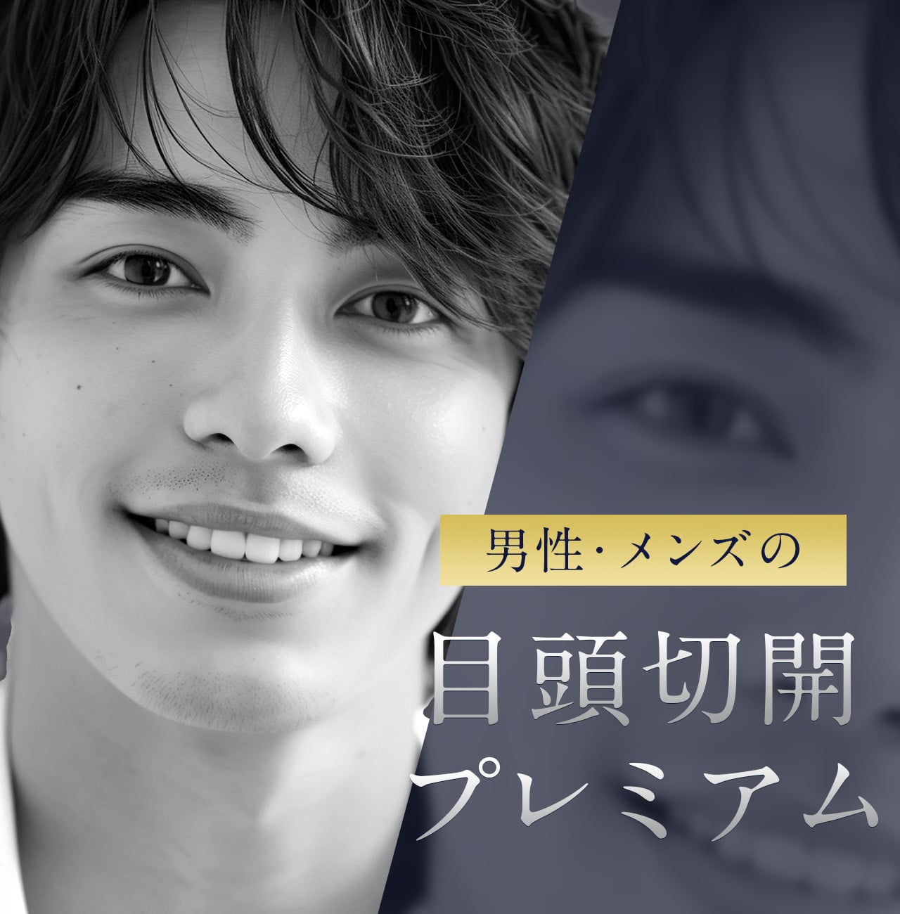 男性・メンズの目頭切開プレミアム