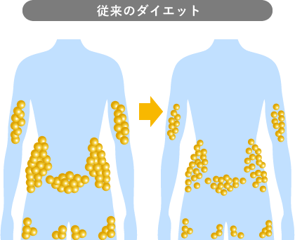 従来のダイエット